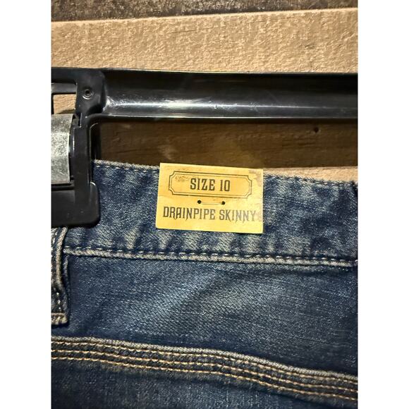 Polo Jeans Co. Women’s Size 10 Blue Faded Drainpipe Skinny Jeans – New - Picture 9 of 10